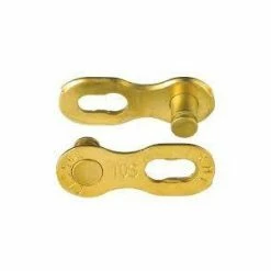 2 Maillons/Attaches Rapides KMC MISSING LINK CL559R 10 Vitesses (Shimano) Or -TRANSMISSION Boutique 2 kit maillon rapide kmc missing link cl559r 10 vitesses shimano or 1