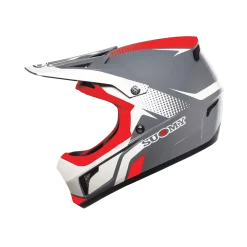 Casque Intégral Suomy Extrême Gris Rouge Blanc