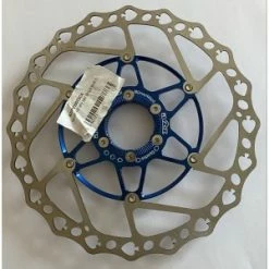 Disque De Frein A2Z Teppan-Yaki Spades 180mm Centerlock Bleu