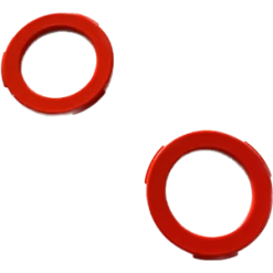 Kit 2 Oeillets MAGURA Pour Etrier 2 Pistons Rouge Fluo MT4, MT6, MT8 Et MT Trail Arrière