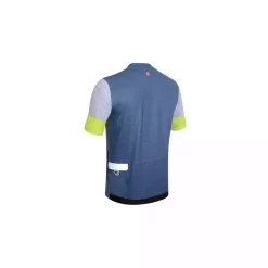 Maillot Dotout Hero Bleu Jaune Gris