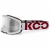 Masque KOO Edge Blanc Avec Ecran Zeiss Clear -TRANSMISSION Boutique masque koo edge blanc avec ecran zeiss clear