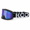 Masque KOO Edge Noir Avec Ecran Zeiss Blue Mirror -TRANSMISSION Boutique masque koo edge noir avec ecran zeiss blue mirror