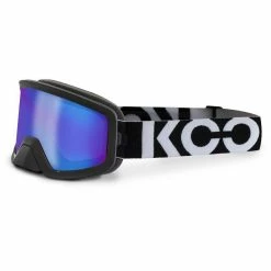 Masque KOO Edge Noir Avec Ecran Zeiss Blue Mirror