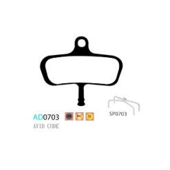 Plaquettes ASHIMA AD0703-SM Semi Metal AVID CODE Avant 2011) 7 Plaquettes ASHIMA AD0703-SM Semi Metal AVID CODE Avant 2011) -TRANSMISSION Boutique plaquettes ashima ad0703 sm semi metal avid code 1