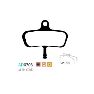 Plaquettes ASHIMA AD0703-SM Semi Metal AVID CODE Avant 2011) 5 Plaquettes ASHIMA AD0703-SM Semi Metal AVID CODE Avant 2011) – Image 3