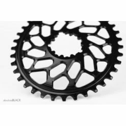 Plateau ABSOLUTE BLACK OVAL CX/Gravel SRAM 44/46 Dents -TRANSMISSION Boutique plateau absolute black oval cxgravel sram 4446 dents 2