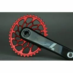 Plateau ABSOLUTE BLACK OVAL CX/Gravel SRAM 44/46 Dents -TRANSMISSION Boutique plateau absolute black oval cxgravel sram 4446 dents 3