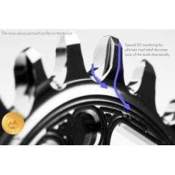 Plateau ABSOLUTE BLACK OVAL Shimano XT M8000 - SLX M7000 96bcd Narrow Wide / 30-32 T. Noir -TRANSMISSION Boutique plateau absolute black oval shimano xt m8000 slx m7000 96bcd narrow wide noir 3