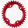 Plateau ABSOLUTE BLACK OVAL Shimano XT M8000 - SLX M7000 96bcd 32 T. Rouge -TRANSMISSION Boutique plateau absolute black oval shimano xt m8000 slx m7000 96bcd rouge