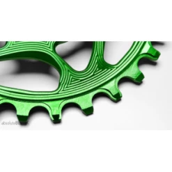 TRANSMISSION Boutique -TRANSMISSION Boutique plateau absolute black sram gxp 3032 dents offset 6mm narrow wide vert 1