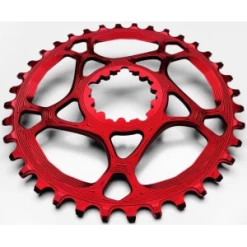 Plateau ABSOLUTE BLACK Sram GXP 34/36 Dents / Offset 6mm / Narrow Wide / Rouge