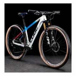 VTT CUBE Elite C:68X SL 29" Blanc TeamLine 2022 -TRANSMISSION Boutique vtt cube elite c68x sl 29 blanc teamline 2022 6