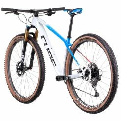 VTT CUBE Elite C:68X SL 29" Blanc TeamLine 2022 -TRANSMISSION Boutique vtt cube elite c68x sl 29 blanc teamline 2022 9
